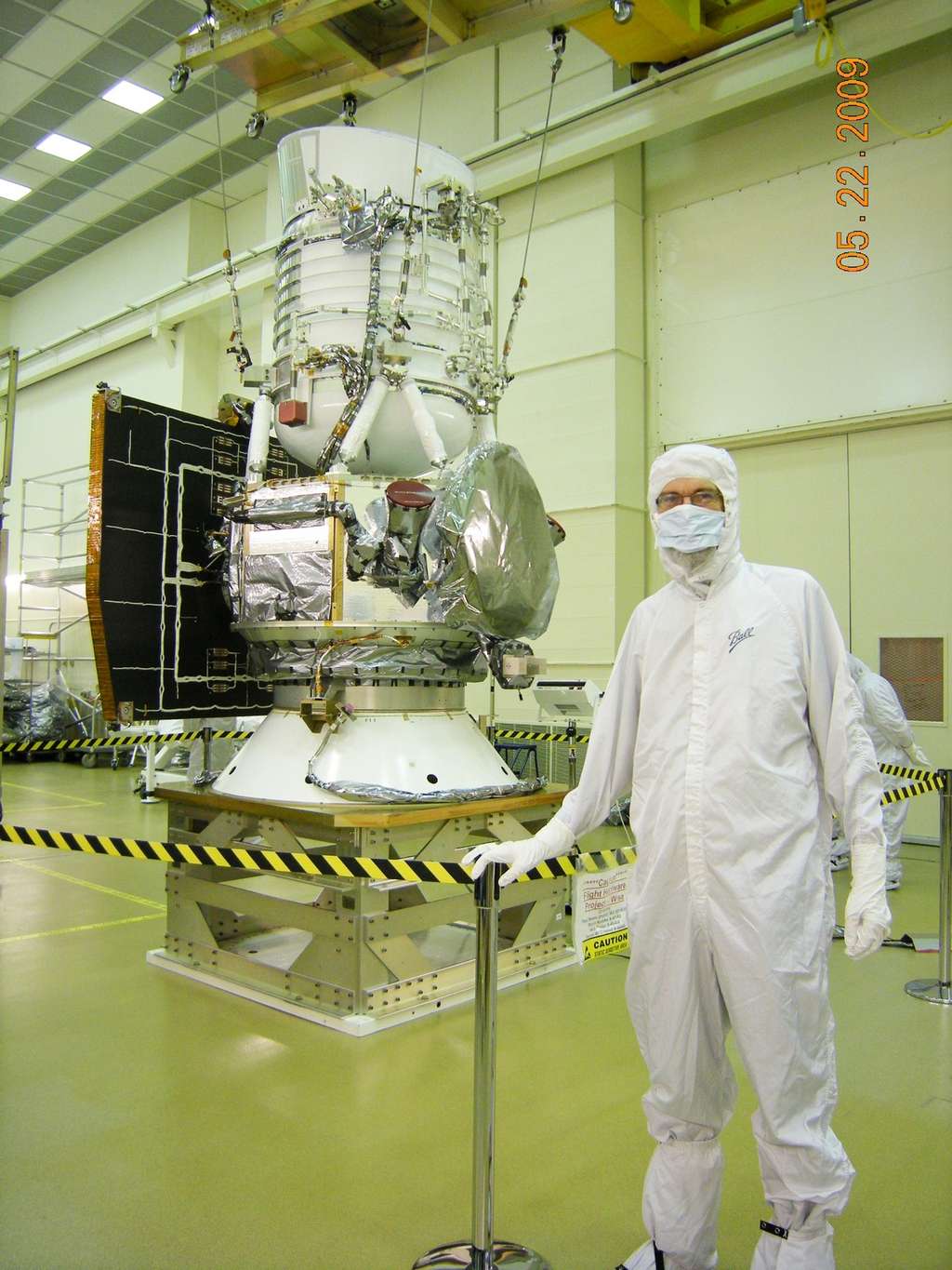  <br />Le satellite Wise en 2009 avant son lancement. Cet observatoire infrarouge a fait de nombreuses découvertes. © Nasa/JPL-Caltech/Wise