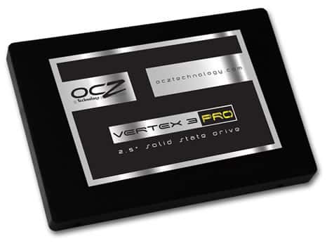 L’OCZ Vertex 3 est actuellement un des disques SSD les plus rapides avec une vitesse de lecture atteignant 550 Mo/sec. Le standard Onfi 3.0 devrait permettre un quasi-doublement de ces performances. © OCZ Technologies