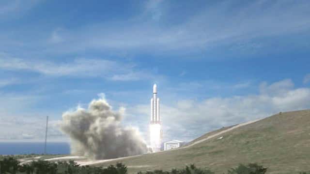 Ce futur lanceur, s'il voit le jour, sera lancé depuis Cap Canaveral. © SpaceX
