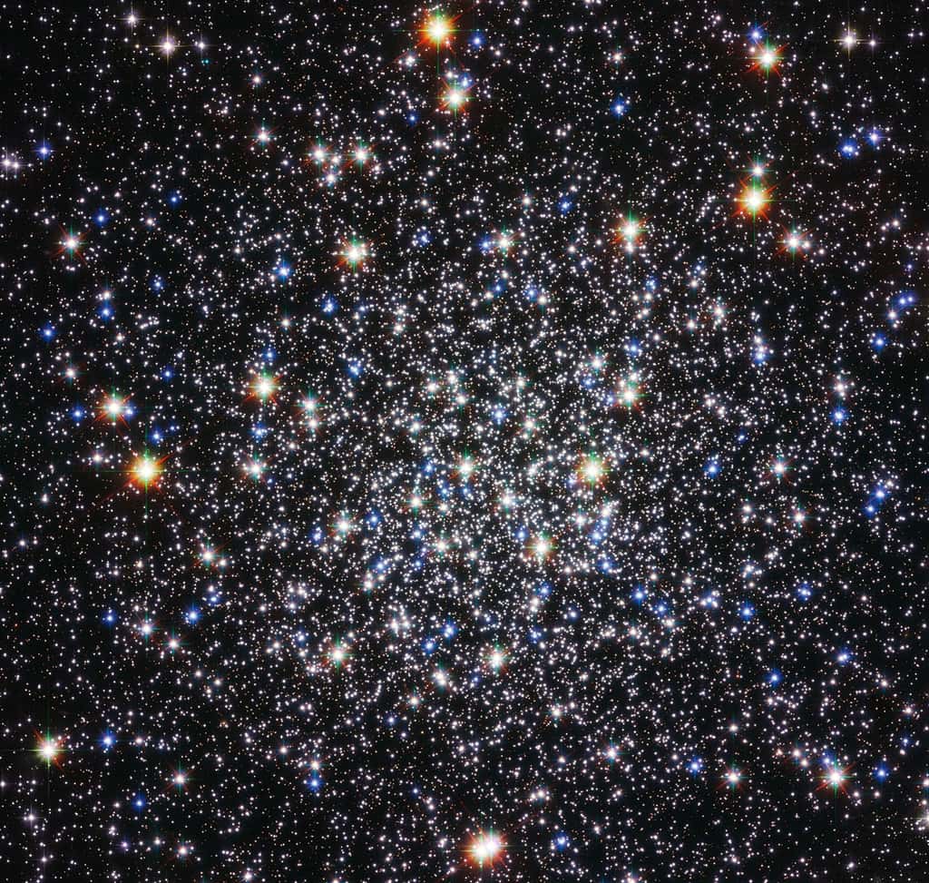 L'amas globulaire Messier 12 saisi il y a quelques semaines par le télescope Hubble. © Nasa/Esa/Hubble