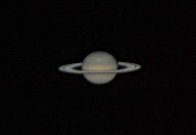 Saturne le 25 avril. © J. Blanchard