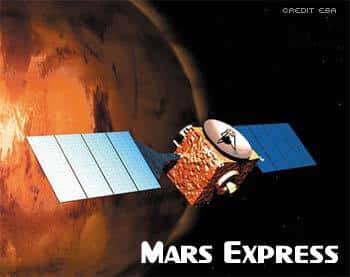 L'orbiter Mars Express, crédits: ESA