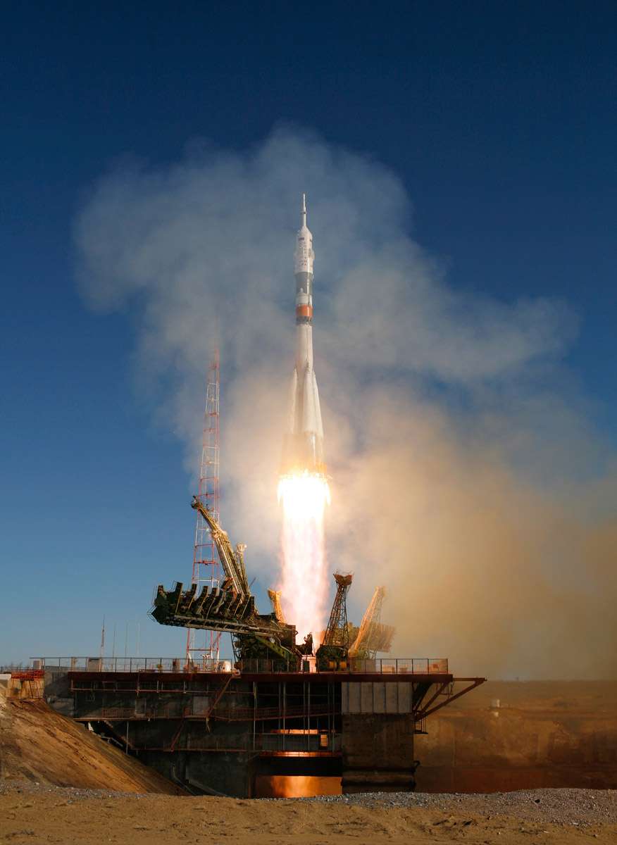 Depuis qu'il lance des satellites et des Hommes, Soyouz est devenu le lanceur le plus fiable au monde. © Nasa/Carla Cioffi