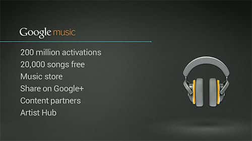 Concurrent direct d'iTunes, Google Music mise sur le réseau social Google+ pour toucher le plus grand nombre. © Google