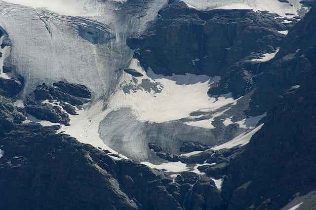 Glacier sur l'Albaron, dans les Alpes, en Savoie. © genevieveromier, Flickr, cc by 2.0