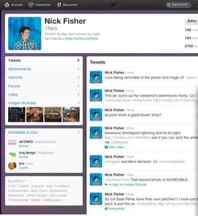 Twitter a réussi son coup avec cette interface plus claire et mieux organisée. © Twitter