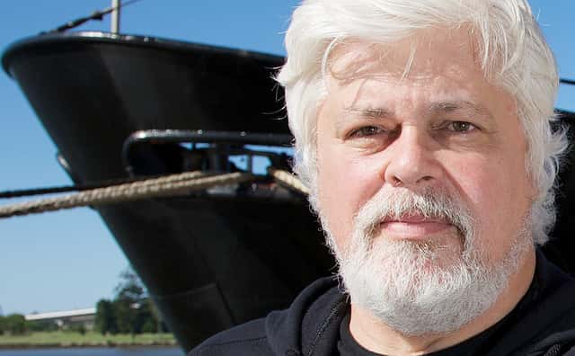 Le capitaine Paul Watson, fondateur de l'association Sea Shepherd qui s'oppose à la chasse à la baleine. © Guano, fotopedia, cc by 3.0