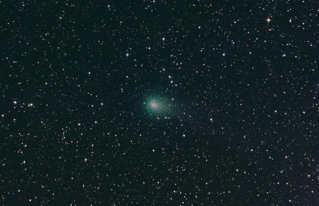 La comète Garradd le 22 septembre 2011. Dix-sept minutes de poses avec un télescope de 15 centimètres et un appareil photo numérique. © C. Yahia