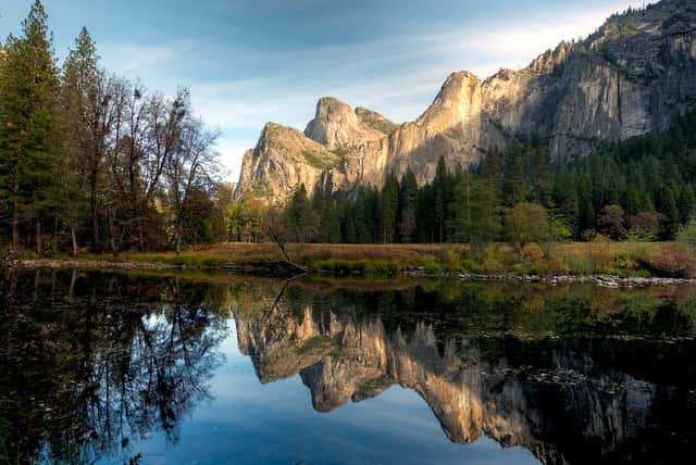 Les montagnes du Parc national de Yosemite, habitat privilégié de <em>Tamias alpinus.</em> © Randy Le'Moine Photography, Flickr, cc by 2.0