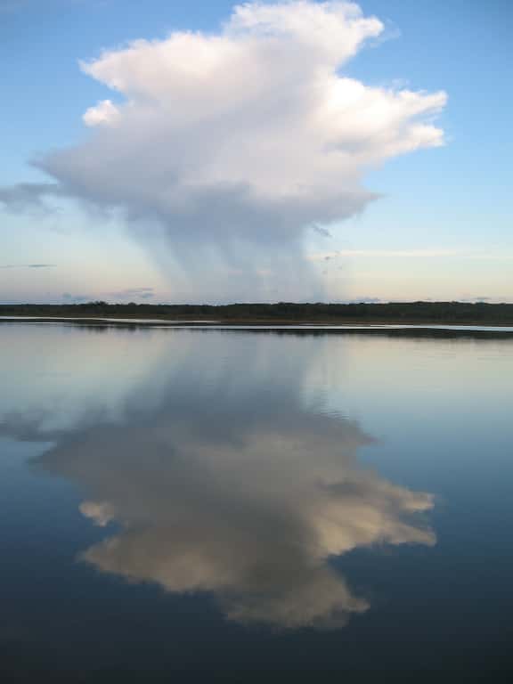 Les lacs du Yucatan ont enregistré la composition isotopique des pluies tombées à l'époque des Mayas. Les sédiments constituent un véritable enregistrement des conditions climatiques de l'époque. © <em>Science</em>/AAAS