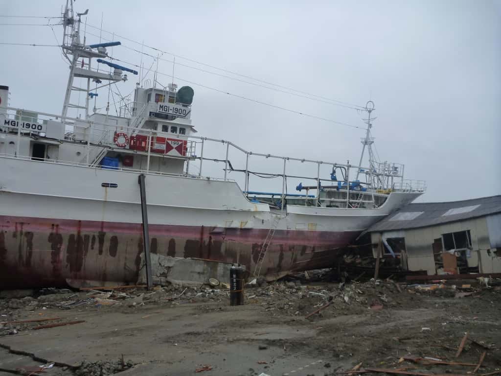Miyako a sévèrement été touchée lors du tsunami de mars 2011. Elle a été submergée par une vague de presque 38 mètres de haut. © jetalone, Flickr, CC by-2.0