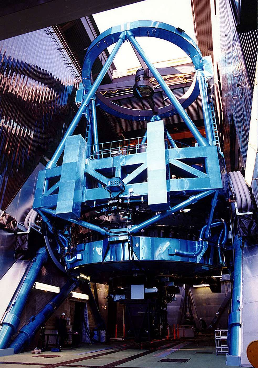 Le télescope japonais Subaru installé à Hawaï a retrouvé tout son potentiel après un sérieux incident en juillet 2011. © Subaru Telescope