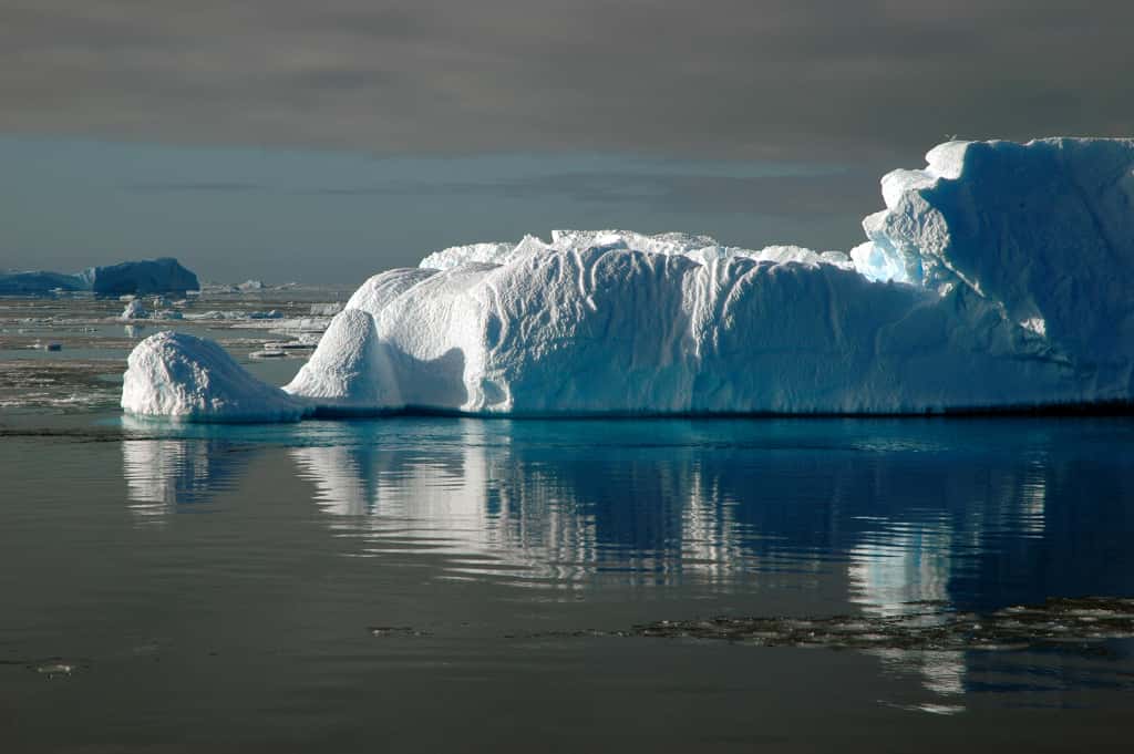 Durant la dernière glaciation, une variation de l'orbite de la Terre aurait engendré une augmentation de seulement 0,3 °C de la température de la Terre. La calotte glaciaire de l'hémisphère nord se serait mise à fondre provoquant ainsi, par un effet boule de neige, le réchauffement de l'Antarctique et la libération de quantités considérables de CO<sub>2</sub>. © Staphy | <a href="http://www.stockfreeimages.com/" title="Stock Free Images" target="_blank">StockFreeImages.com</a>