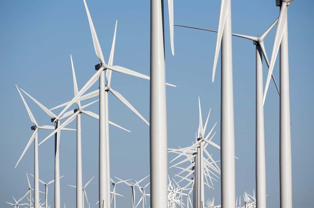 La région d'Horse Hollow, au Texas, abrite à elle seule 421 éoliennes sur une surface de 190 km². La capacité électrique de ces installations est de 735,5 mégawatts. © danishwindindustryassociation, Flickr, CC by-nc 2.0