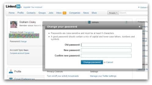 L'éditeur de solutions de sécurité Sophos a analysé le phénomène et explique sur son site comment modifier le mot de passe d'un compte Linkedin. © Sophos
