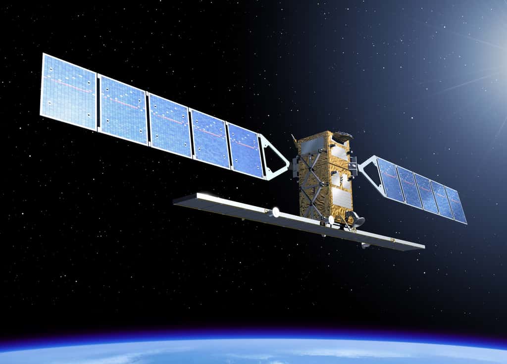  Sentinel 1 sera le premier satellite GMES à être lancé (en octobre 2013). Il  doit assurer la continuité des données fournies par                les radars SAR des satellites ERS et Envisat. © Esa