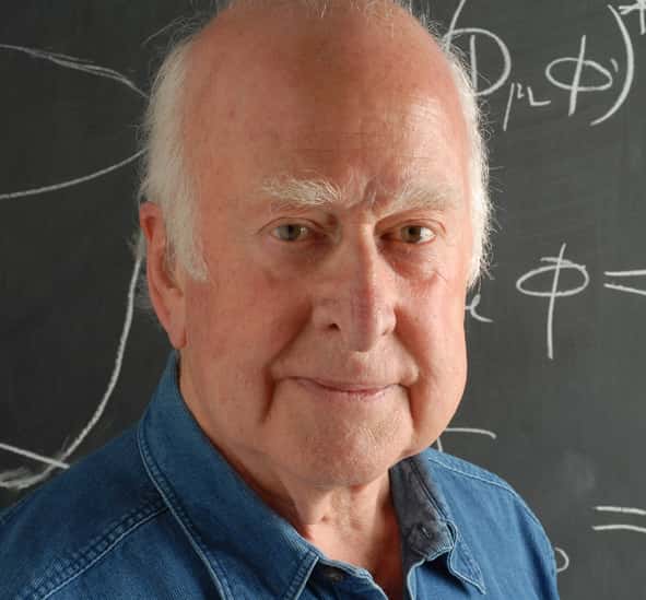 Peter Higgs, l'un des physiciens à l'origine du mécanisme de Brout-Englert-Higgs expliquant la masse des particules élémentaires. © Peter Tuffy-The University of Edinburgh
