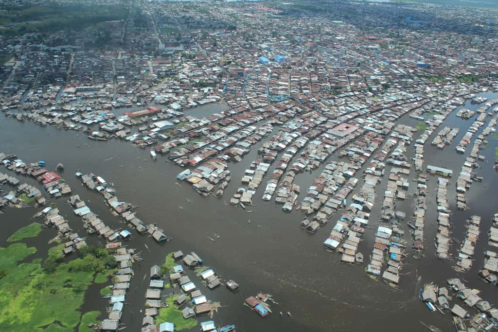 La ville d’Iquitos est située en aval de la confluence des deux principaux affluents de l’Amazone au Pérou, l’Ucayali et le Marañón. La crue du fleuve a dépassé son record historique établi en 1986 en atteignant, le 4 avril 2012, une hauteur de 1.118,62 cm. © Marco Paredes (SENAMHI Iquitos)