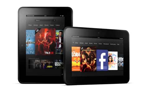 La Kindle Fire HD est déclinée en version 7 et 8,9 pouces pour mieux s’attaquer aux tablettes Android concurrentes, à l’iPad et au probable « iPad mini » qu’Apple pourrait annoncer d’ici la fin de l’année. © Amazon