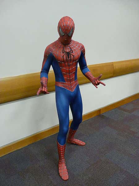 Spider-man ne fait pas que sauver New York des griffes de méchants très mal intentionnés. Il aide les hommes qui l'admirent à avoir une image plus positive de leur corps. © Piotrus, Wikipédia, cc by sa 3.0