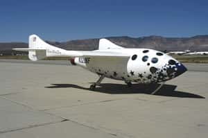 &copy; Scaled Composites - Le SpaceShipOne reste pour l'instant le favori de la compétition suborbitale)