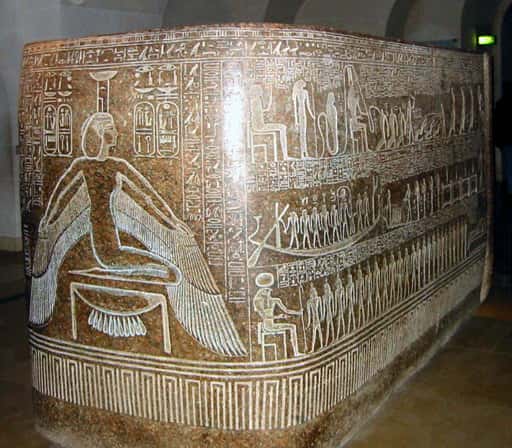 Le sarcophage de Ramsès III est conservé au musée du Louvre à Paris. Il a été extrait du tombeau KV 11 de la vallée des rois. © Greudin, <em>Wikimedia Commons</em>, DP