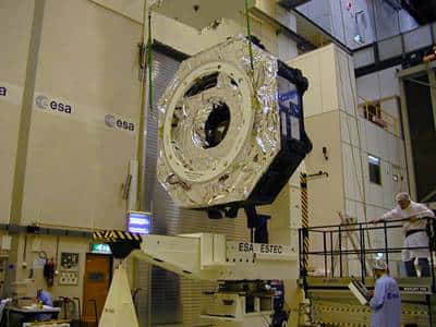 Module de service de l&#039;observatoire Herschel – mesure des propriétés dynamiques (crédit : ESA)