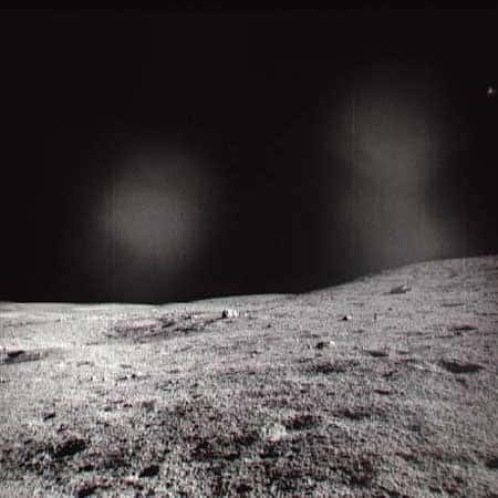 Un phénomène lumineux transitoire observé par l'équipage d'Apollo XIV <br /> (Crédits : NASA)