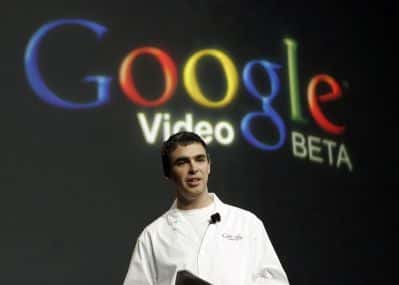 Larry Page a annoncé en fin de semaine dernière au CES de Las Vegas<br />le lancement du magasin en ligne de vidéos Google Video Store