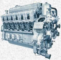 Un moteur diesel Crédits : http://www.netmarine.net