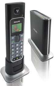 Le Philips VOIP433, le téléphone aux couleurs de Windows Live Messenger <br />(Crédits : Philips)