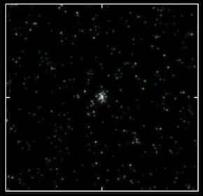 L'une des quatre galaxies naines découvertes par l'équipe de Vasily Belokurov<br /> (Crédits : V Belokurov/IoA Cambridge/SDSS)