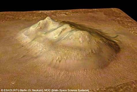 Le « visage de Mars » dans la région de Cydonia