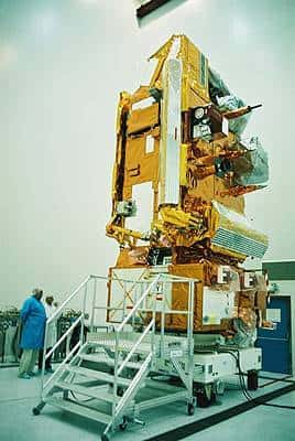MetOp-1 est arrivé en avril 2006 au cosmodrome de Baïkonour