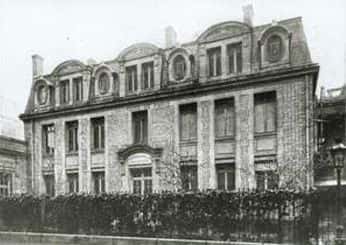 L'institut du Radium en 1939. Crédit: institut Joliot-Curie.