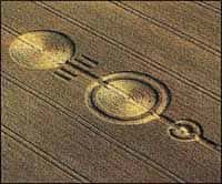 Le premier cercle, datant de 1978. A l’époque, les créateurs de crop circles faisaient simple…