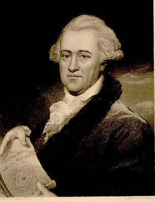 William Herschel le père de John Herschel (Crédit : georgian index).