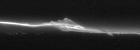 Anneau F vu par Cassini. Crédit Nasa/JPL