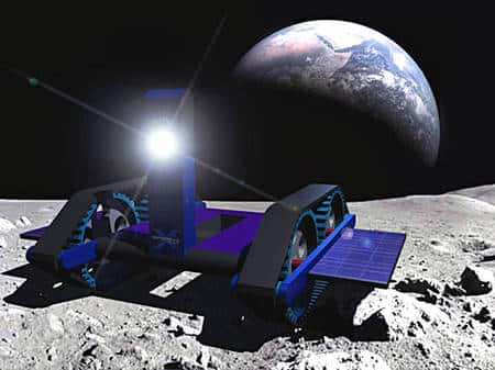Le projet d’Independence-X Aerospace. Crédit <em>Google Lunar X Prize</em>