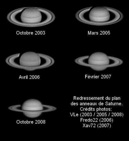 Les anneaux de Saturne se referment pour les Terriens... 