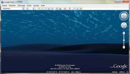 Voyage au fond des mers avec Google ! Copie d'écran <em>Google Earth Ocean</em>