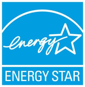 Le logo et le programme <em>Energy star</em> ont été mis en place par l’agence gouvernementale américaine de protection de l’environnement (EPA). Cet écolabel est attribué aux produits consommant moins d’énergie ou permettant des économies d’énergie (ordinateurs et périphériques). Crédit : Ademe