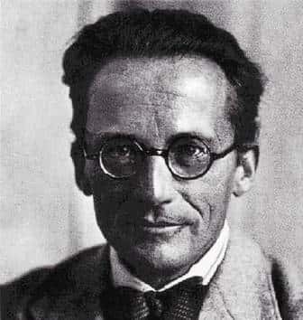 Erwin Schrödinger. Crédit : <em>th.physik.uni-frankfurt</em>