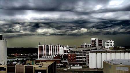 Cedar Rapids, Iowa. Source : Cloud Appreciation Society / Jane Wiggins. Cliquer pour agrandir.