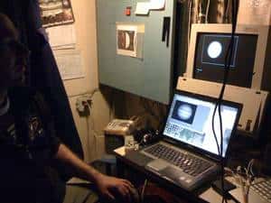 Acquisition des images de Jupiter au télescope de 1 m la nuit du 25 juillet. Crédit S. Aubry / Astropodcast.fr