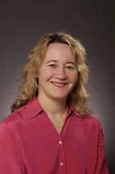 Carol Greider (ici en 2007) est spécialiste de biologie moléculaire et de génétique à la <em>Johns Hopkins University School of Medicine</em>. © Carol Greider