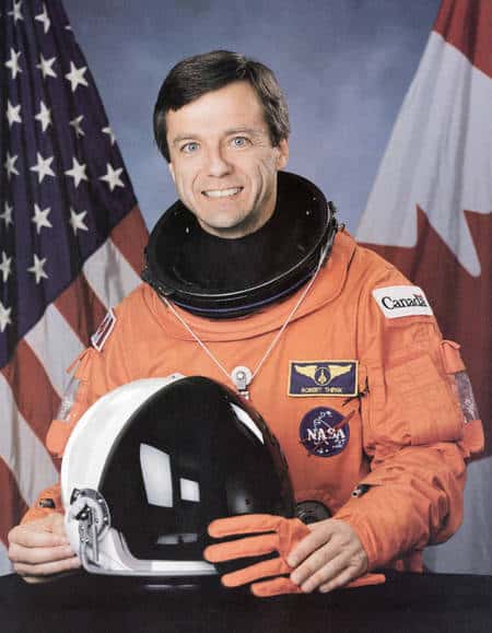 Robert Thirsk, astronaute canadien, vient de passer six mois dans l'espace. © Agence spatiale canadienne