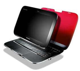 Le Lenovo IdeaPad U1 et son écran amovible qui devient une tablette tactile (cliquer sur l'image pour l'agrandir). © DR