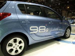 Le système <em>Stop &amp; Go</em> de la Hyundai i20 Blue Drive réduit les émissions de ce modèle à 98 g de CO<sub>2</sub>/km. © Relaxnews