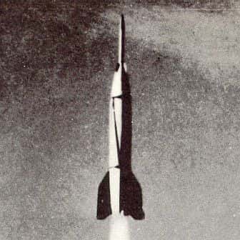 Fusée Bumper lancée de White Sands. © Nasa